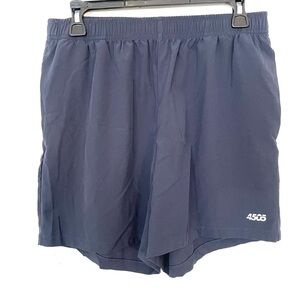ASOS 4505 Icon Training Shorts Blue Style F100221 Quick Dry Pockets Mens Sz M